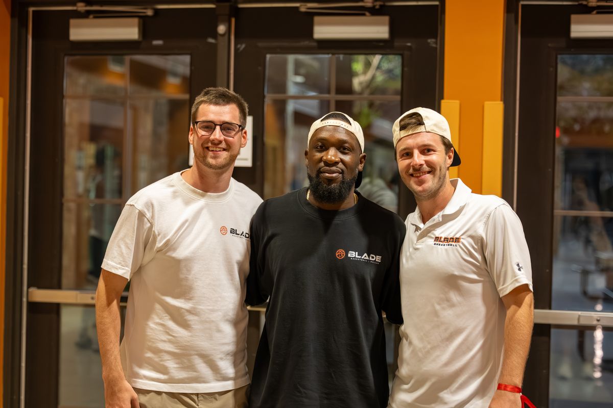 The Blade Basketball coaching staff