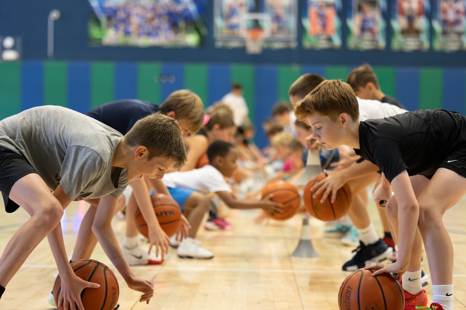 Ball-handling line
